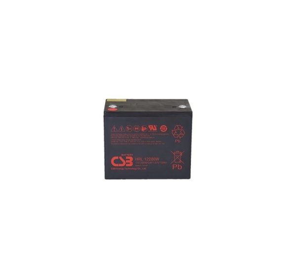 CSB Battery Battery 12V 6Ah 25W Pb F2 | HRL1225W