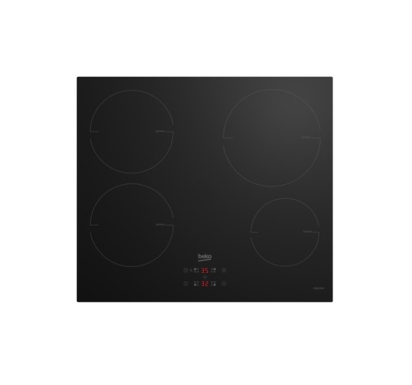 Beko HII 64400 MT hob Black Built-in 60 cm Zone induction hob 4 zone(s)