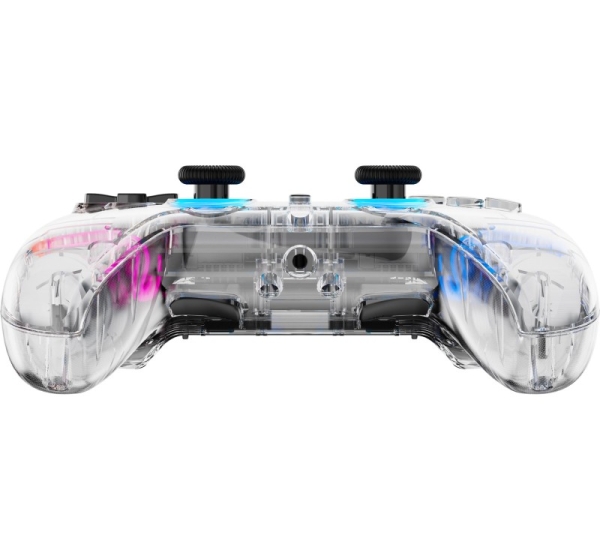 Deltaco Gaming GAM-169-T Gaming Controller Transparent Bluetooth/USB Gamepad Android, Nintendo Switch, PC, PlayStation 4, iOS