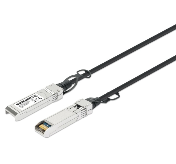 Intellinet 3m 10G SFP+ Passive Direct Attach Copper Twinax Cable 30AWG HP J9283B /JD097C compatible