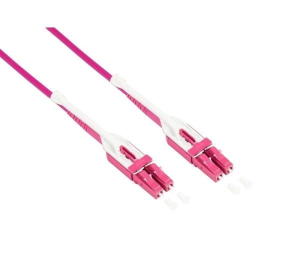 Alcasa LW-U815LC4 InfiniBand/fibre optic cable 15 m LC Violet
