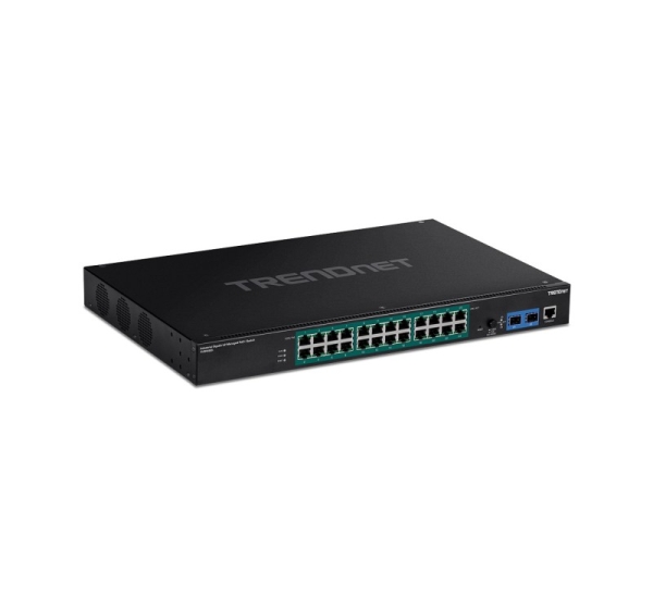 Trendnet TI-RP262i Managed L2 Gigabit Ethernet (10/100/1000) Power over Ethernet (PoE) 1U Black