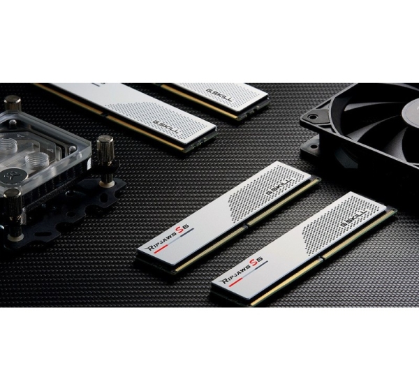 G.Skill Ripjaws S5 / F5-6000J3040F16GX2-RS5W memory module 32 GB 2 x 16 GB DDR5 4800 MT/s 288-pin DIMM
