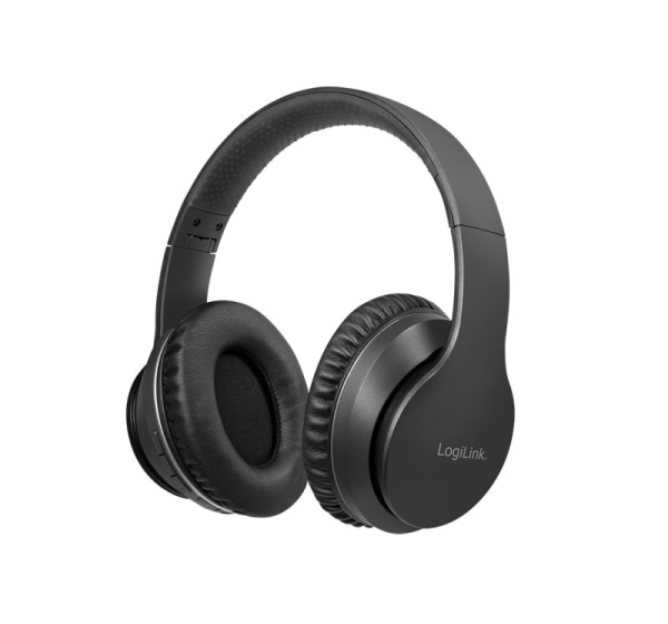LogiLink BT0053 headphones/headset Wireless Head-band Music Bluetooth Black