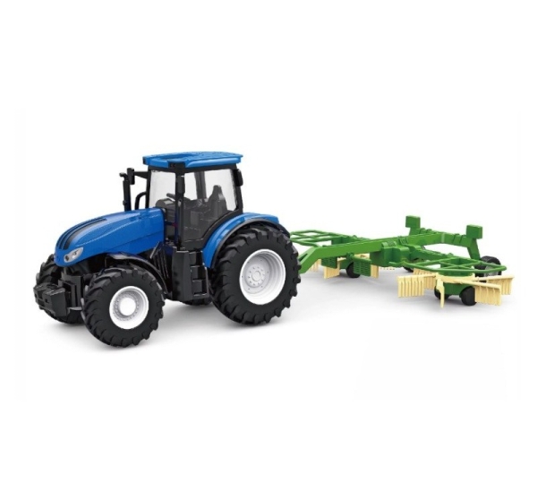 Amewi Toy Traktor mit Kreiselschwader Radio-Controlled (RC) model Tractor Electric engine 1:24