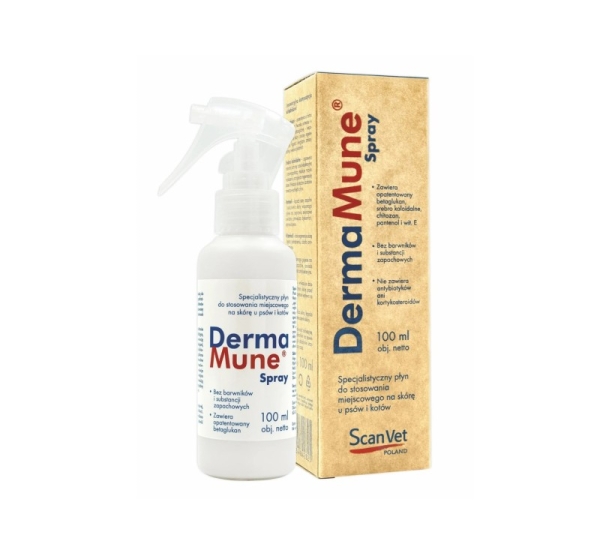 SCANVET DermaMune - spray for dogs and cats - 100ml