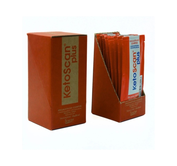 SCANVET KetoScan Plus - shampoo for dogs and cats - 10x20ml