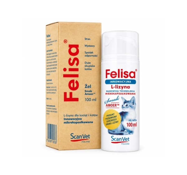 SCANVET Felisa - dietary supplements for cats - 100ml