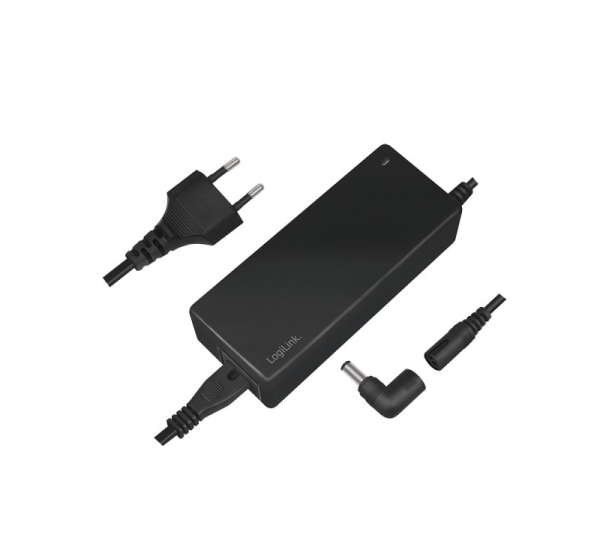 LogiLink PA0215 power adapter/inverter Indoor 90 W Black