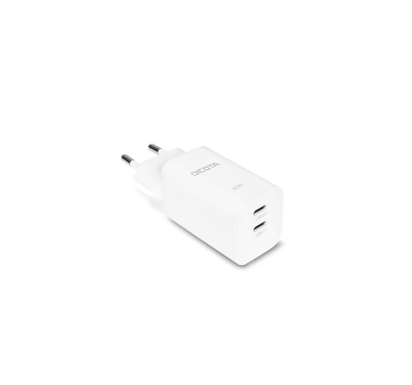DICOTA D32184 mobile device charger Laptop, Smartphone, Tablet White AC Fast charging Indoor