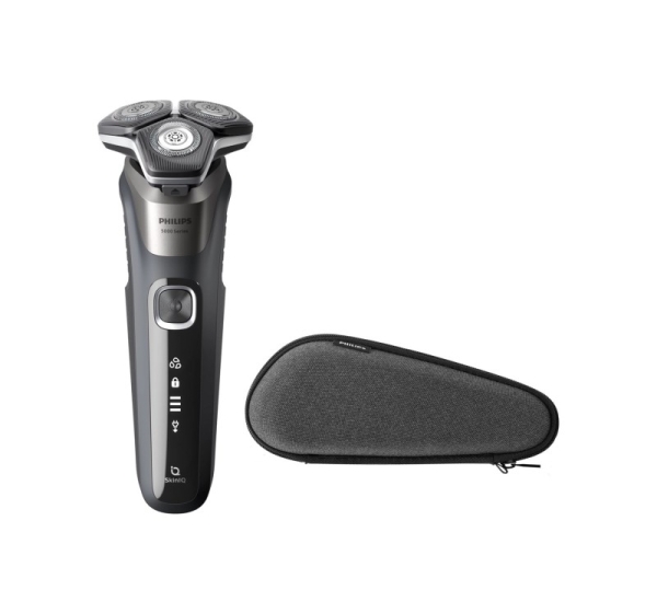 Philips SHAVER Series 5000 S5887/30 men's shaver Rotation shaver Trimmer Black, Grey