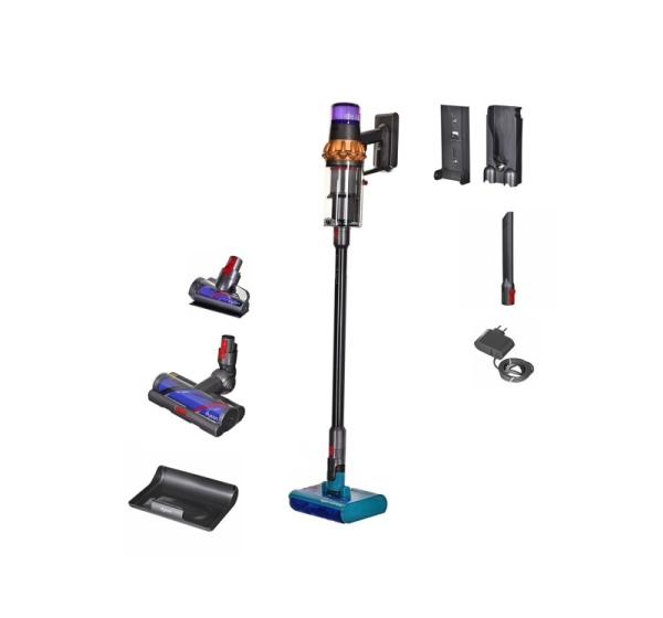 Dyson V15s Detect Submarine 2-in-1 stick vacuum Battery Dry&wet Bagless 0.77 L Nickel, Yellow