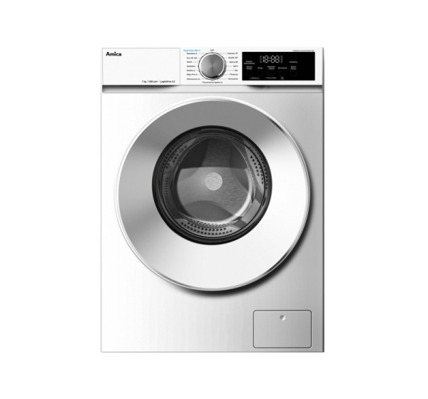 Amica HWA7S12ALiSR3 washing machine Front-load 7 kg 1200 RPM White