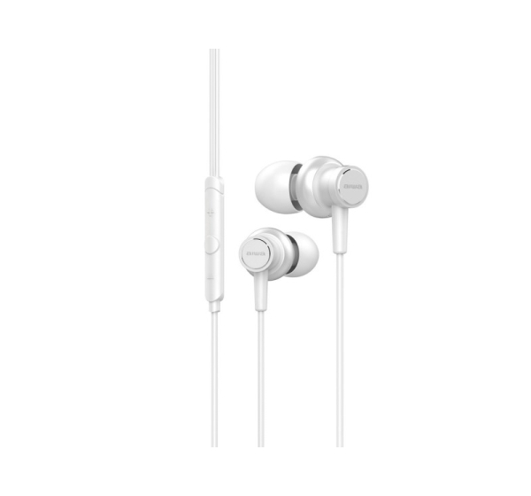 Aiwa ESTM-500WT headphones/headset Wired In-ear Calls/Music White
