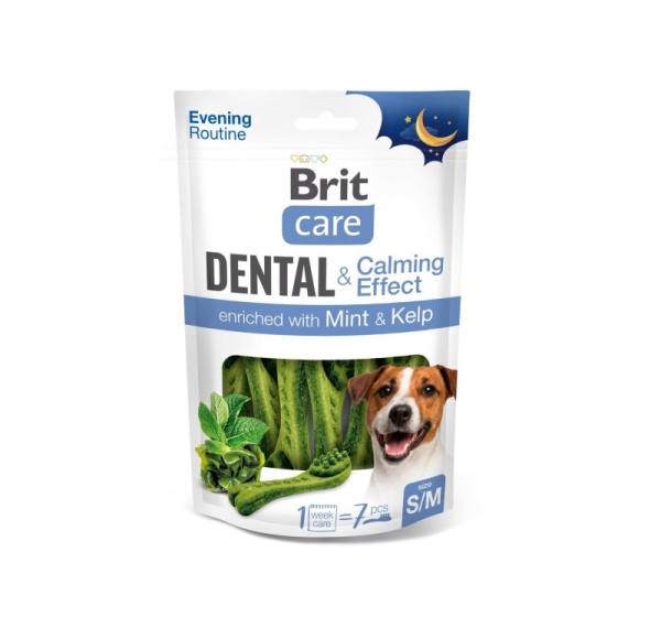BRIT Care Dog Dental & Calming Effect S/M - dog treat - 140g