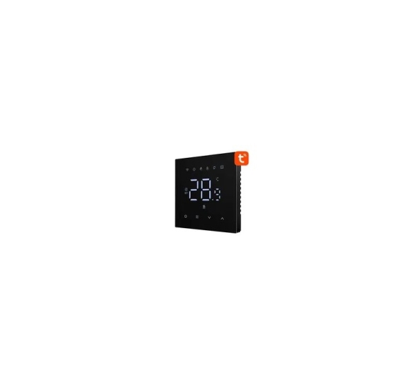 Avatto WT410-16A-B czarny / Inteligentny termostat do ogrzewania elektrycznego / 16A / WiFi