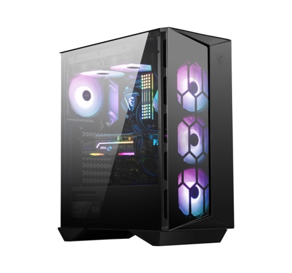MSI MPG GUNGNIR 110R PC Case, Mid-Tower, USB 3.2, Black MSI MPG GUNGNIR 110R Black ATX Power supply included No