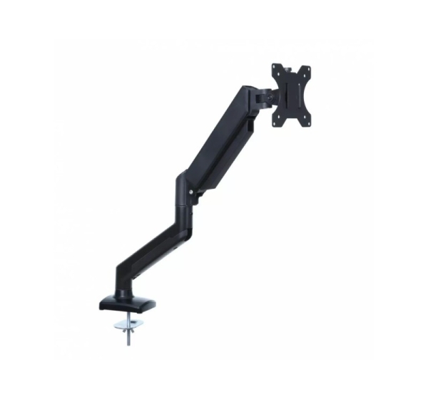 Desk mount for monitor LED/LCD 13-27" ART UM-115 gas assistance 2-6.5 kg Black