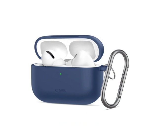 Tech-Protect Apple  AIRPODS PRO 3 SILICONE HOOK Navy Blue