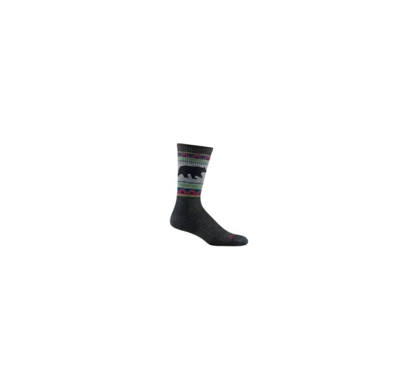 Skarpety merino Darn Tough VanGrizzle Boot Midweight with Cushion - charcoal rozmiar: 43_45_5