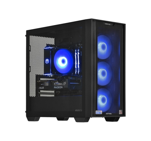 Actina 5901443335832 PC AMD Ryzen™ 5 5600 16 GB DDR4-SDRAM 1 TB SSD AMD Radeon RX 7600 Mini Tower Black