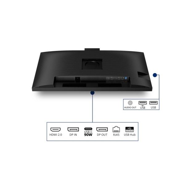 Philips 3000 series 32B2U3601H/00 computer monitor 80 cm (31.5") 2560 x 1440 pixels Quad HD LCD Black
