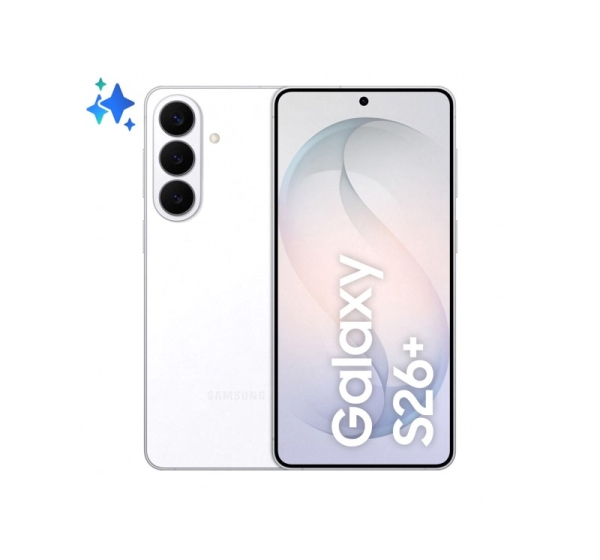 Samsung Galaxy S26+ 17 cm (6.7") Dual SIM Android 16.0 5G USB Type-C 12 GB 512 GB 4900 mAh White