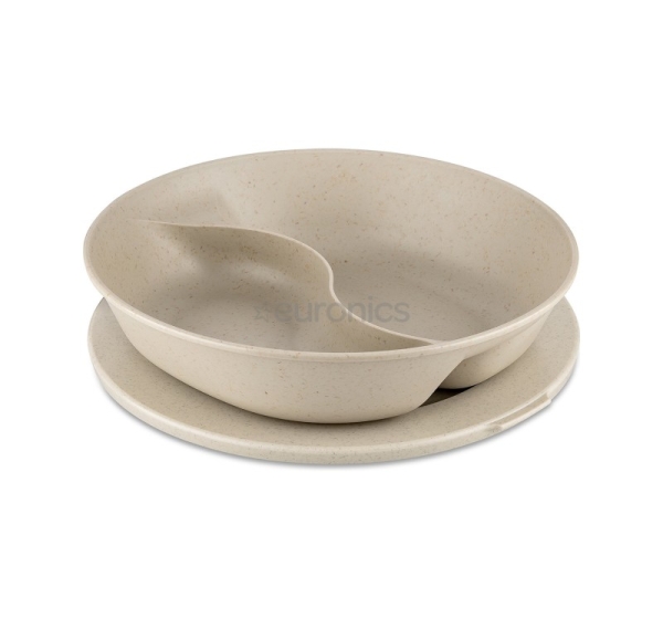 Koziol Connect Separee Organic Nature, beige - Bowl with Lid