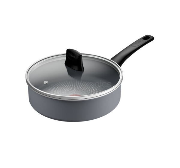 Tefal Halo, diameter 24 cm, grey - Sautepan + lid