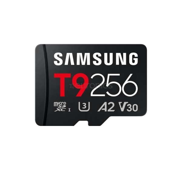 Samsung microSD Card T9, 256 ГБ, UHS‑I, черный - Карта памяти