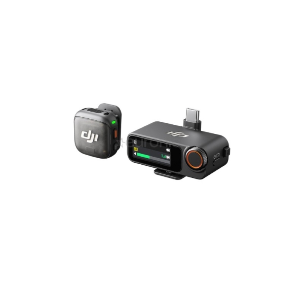 DJI Mic 3 (1 TX + 1 RX), серый - Беспроводной микрофон