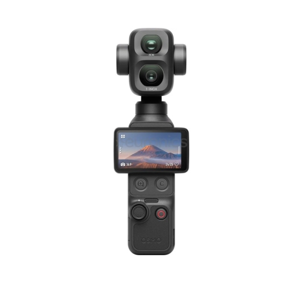 DJI Osmo Pocket 4P Vlog Combo, melna - Kamera ar stabilizatoru