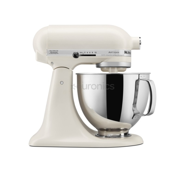 KitchenAid Artisan Elegance, 4.8 L/3 L, 300 W, balta - Mikseris