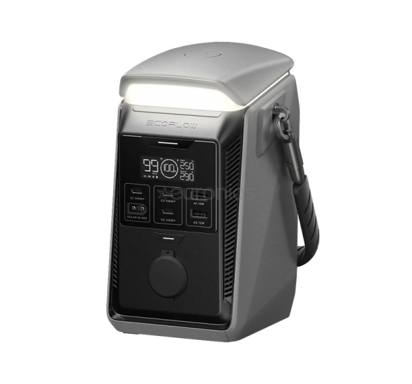 EcoFlow TRAIL Plus 300 DC, 288 Вт·ч, 300 Вт, серый - Аккумуляторная станция