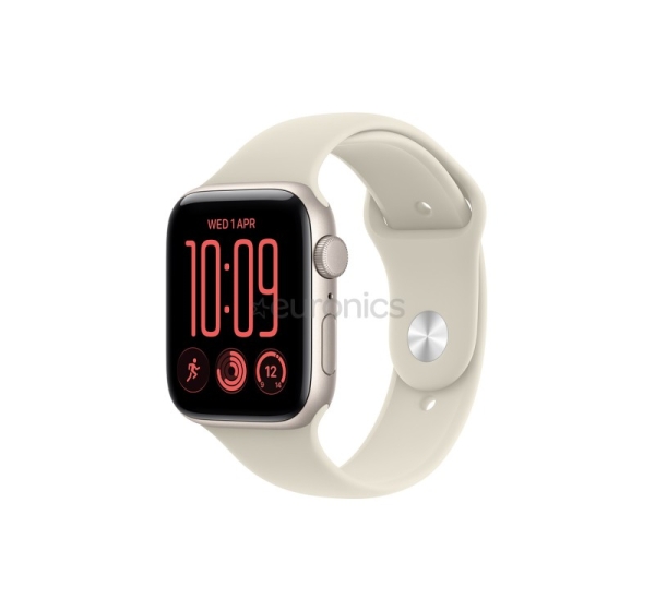 Apple Watch SE 3, 40 mm, GPS, sport band, M/L, bēša alumīnija / bēša - Viedpulkstenis