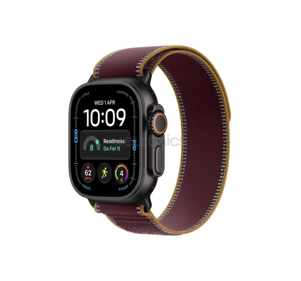 Apple Watch Ultra 4, 49 мм, Trail Loop, M/L, черный титан / коричневый - Смарт-часы