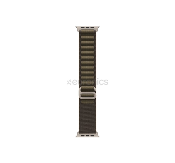 Apple Alpine Loop, 49 mm, S, nerūsējošā tērauda, tumši zaļa - Siksniņa pulkstenim