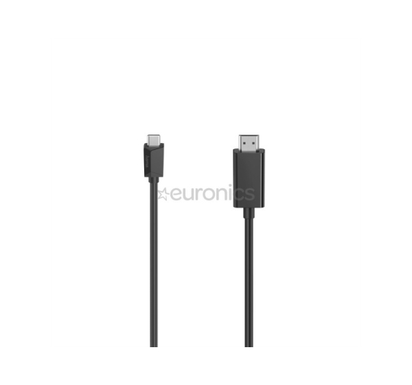 Hama Video Cable, USB-C - HDMI, 4K UHD, 1,5 m - Vads