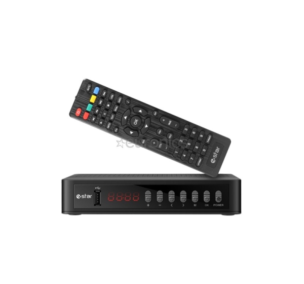 eSTAR STB T2 618, black - DVBT receiver