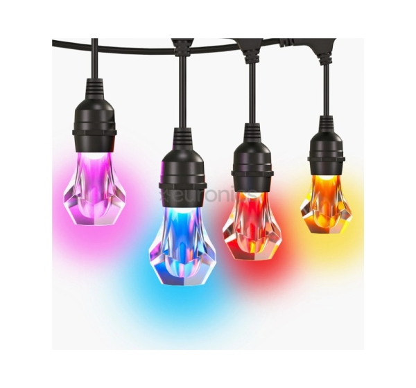 Nanoleaf Essentials Matter Smart Multicolour Outdoor String Lights Starter Kit 30m | 16M+