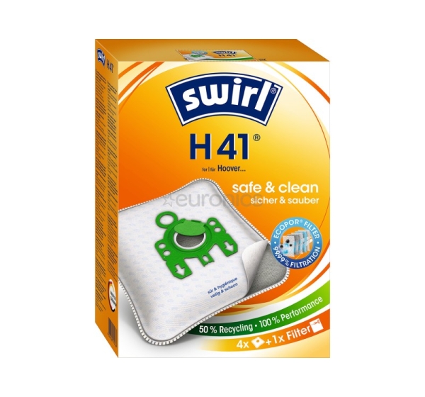 Swirl, 4 gab. - Putekļu sūcēja maisiņi