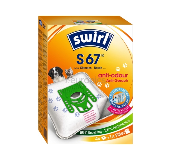 Swirl, 4 pcs - Dust bags