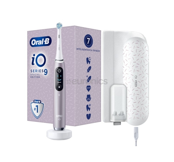 Braun Oral-B iO 9, розовый - Электрическая зубная щетка