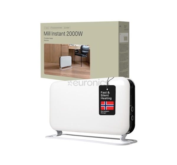 Mill Instant, 2000 W, white - Electric radiator