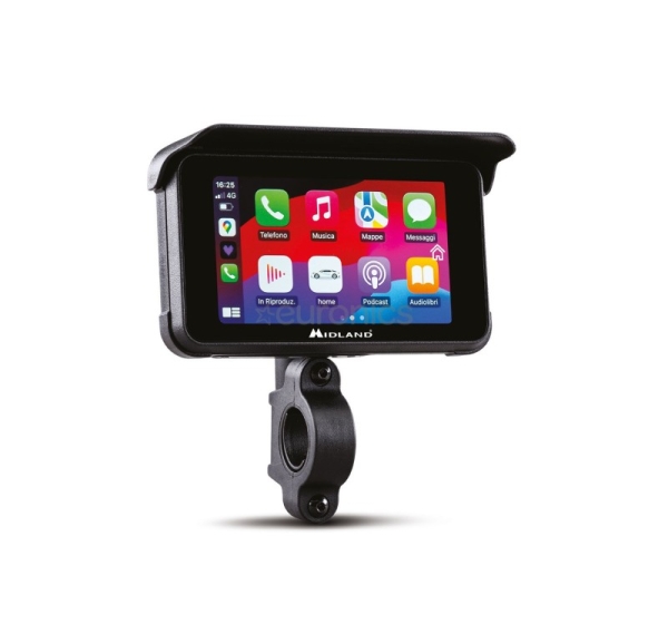 Midland BikePlay Guardian, Bluetooth, черный - CarPlay и Android Auto для мотоциклов