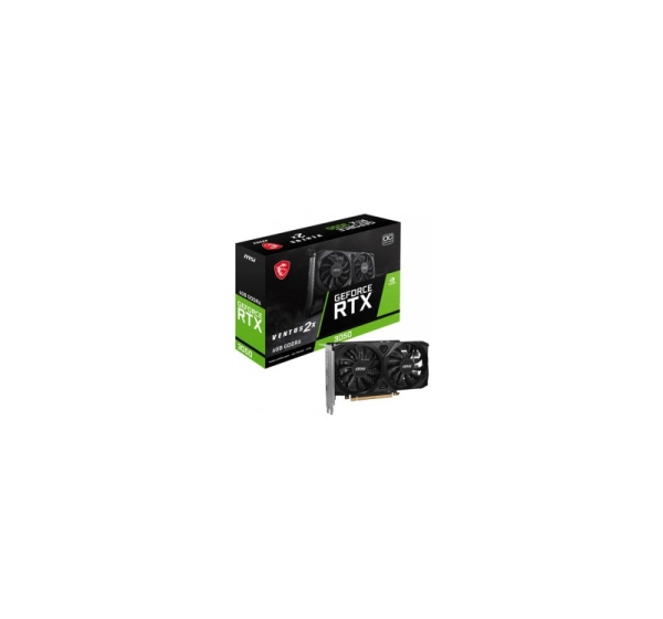 Graphics card. MSI GeForce RTX 3050 VENTUS 2X E 6G OC