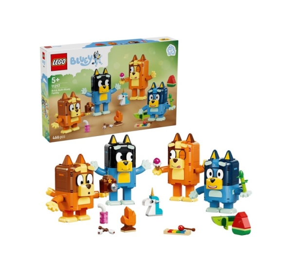 LEGO BLUEY 11217 Brick-Built Bluey Family