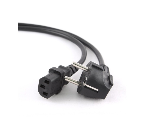 Gembird PC-186-VDE-3M power cord with VDE approval 3 meter Black