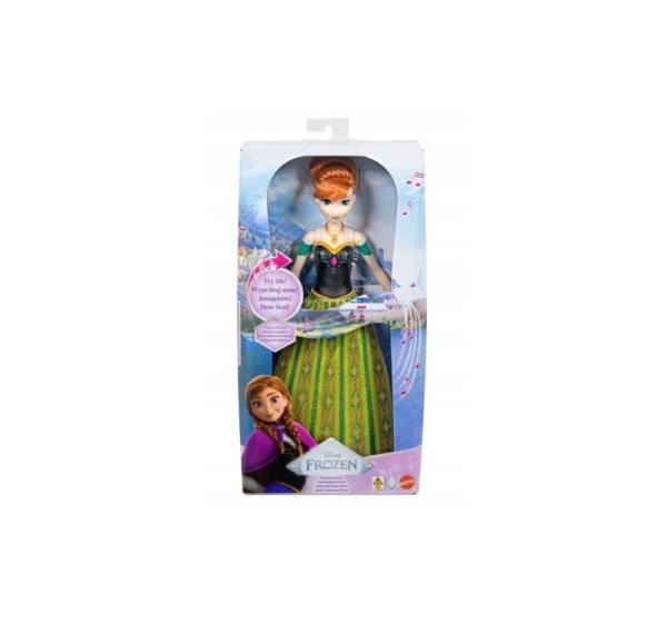 Singing Anna Princess Doll Frozen JDX53 MATTEL