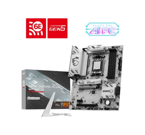 MSI B850 GAMING PLUS WIFI6E AMD B850 Socket AM5 ATX